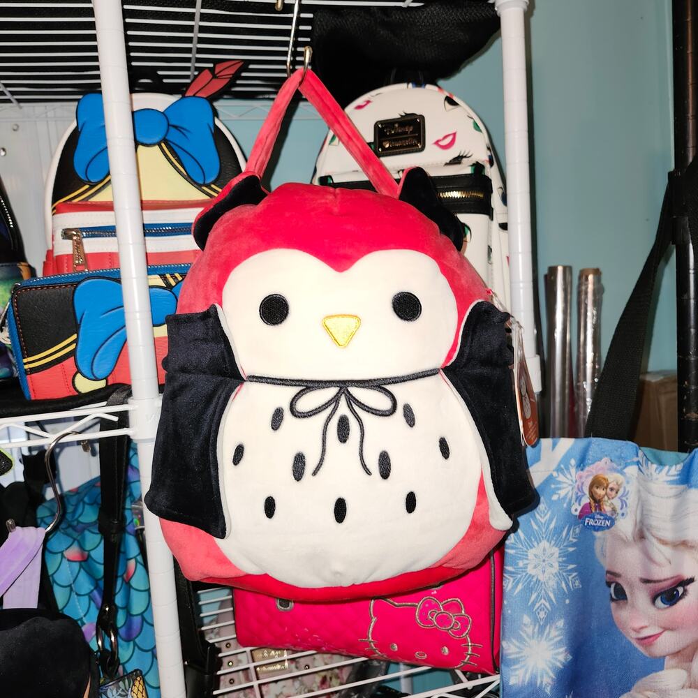 Squishmallows Demi Dracula Owl Halloween Pail NWT • 2024